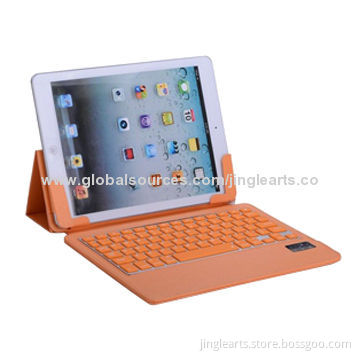 Ultra-thin Bluetooth Keyboard with PU Case, for iPad Air